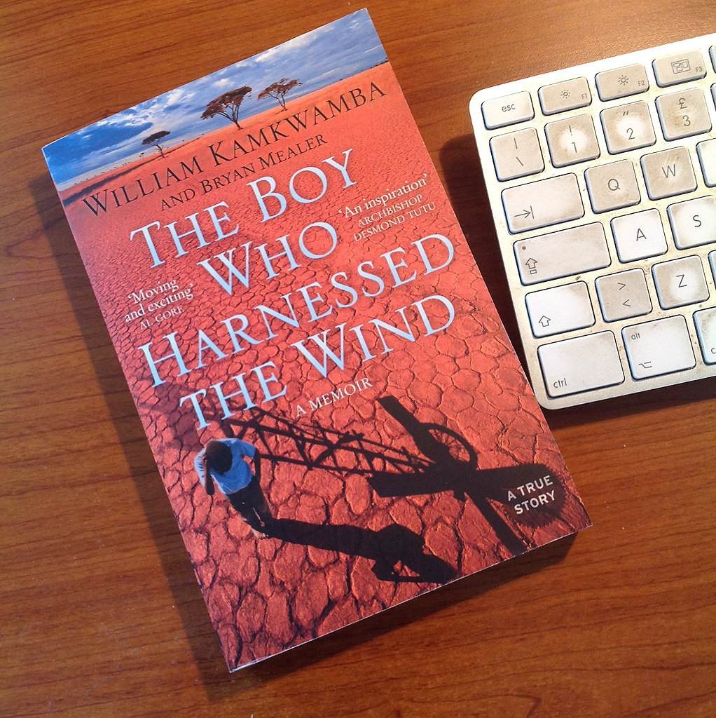 The boy who harnessed the wind sulla mia scrivania